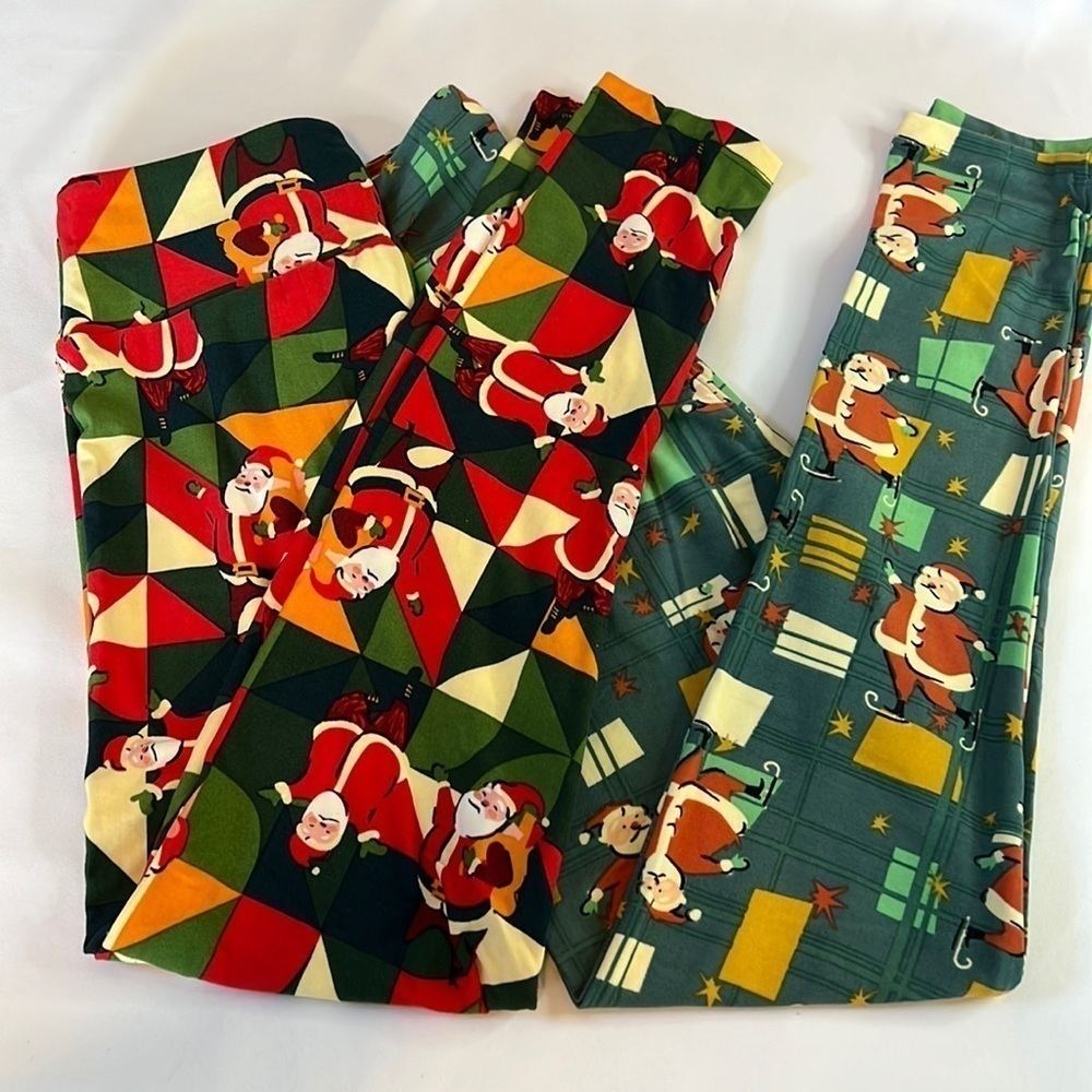2 LulaRoe One Size leggings